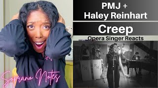 Opera Singer Reacts to Post Modern Jukebox feat Haley Reinhart Creep  MASTERCLASS [upl. by Ernst]