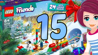 Day 15 🎄 Opening LEGO Friends Advent Calendar 2023 [upl. by Gausman]