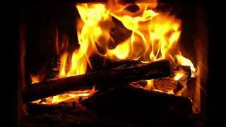 Fireplace With Crackling Fire Sounds Crackling Fireplace 4K Cozy Fireplace 4K [upl. by Eldwin]