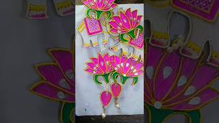 DIY Diwali Decoration IdeasWall Hanging Craft For DiwaliWaste Material Craft Idea shorts diwali [upl. by Neely221]