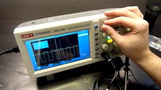 UNIT digital oscilloscope UTD2052CEX review  in english [upl. by Auqinal]