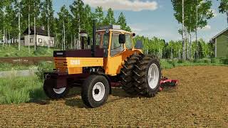 FS22  Cultivating with Valmet 1203 [upl. by Akirdnuhs]