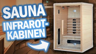 Top 5 INFRAROT SAUNAKABINEN für Zuhause 2024 [upl. by Behlke]