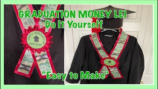 Graduation Gift  DIY Money Lei [upl. by Killion423]