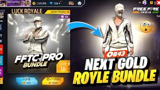 OB43 Update New Gold Royale Bundle And Advance Server Hack Trick [upl. by Pelage]