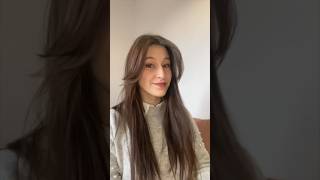 COMMENT COIFFER SA FRANGE RIDEAU  💇🏻‍♀️ asmrvideo coifferfrangerideau asmr hairasmr [upl. by Ferdie]