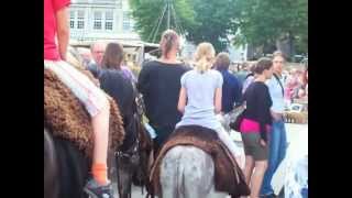 Reiten am Heider Marktfrieden 2010 [upl. by Yrehcaz]