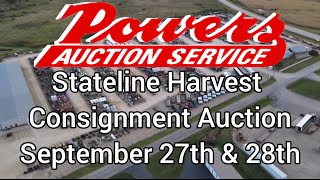 Stateline Harvest Consignment September 2024 [upl. by Admama]