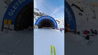 Sölden last Friday🤍 ski skiing soelden skitunnel [upl. by Zsamot677]