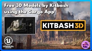 Free 3D Models by Kitbash using the Cargo App [upl. by Anomahs853]