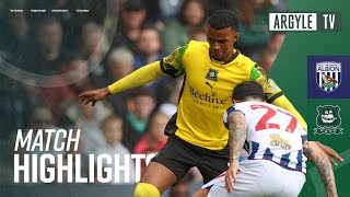 West Bromwich Albion v Plymouth Argyle Highlights [upl. by Brita]