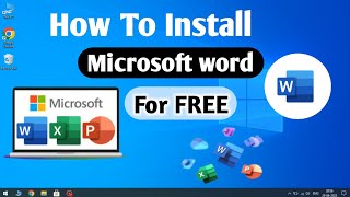 How to Get Microsoft Word for Free  Download Microsoft word for Free 2023 [upl. by Jerz]