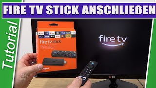 Amazon Fire TV Stick anschließen  Amazon Fire TV einrichten [upl. by Boys]