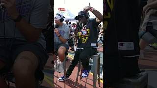 Flavor Flav Joins LACROSSE Podcast After Scoring First Goal 🥍 shorts [upl. by Liss311]