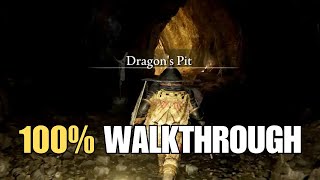 Dragons Pit Walkthrough 100 No Commentary Elden Ring Shadow of the Erdtree [upl. by Zennas]