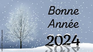 333  Bonne Année 2024  Carte virtuelle de vœux 2024 [upl. by Gibe]