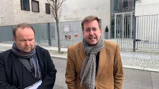 LIVE von der slowakischen Botschaft All4Jan NoImpunity JusticeForJan [upl. by Trinette]