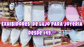 EL MEJOR LUGAR PARA COMPRAR EXHIBIDORES PARA JOYERIA  CALIDAD Y PRECIO [upl. by Cynarra]