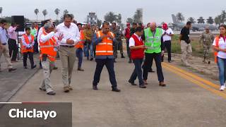 Obras de rehabilitación del aeropuerto de Chiclayo [upl. by Attlee]