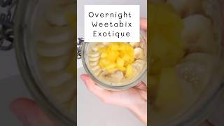 Exotic Weetabix 🥭🍌 weetabix breakfast proteinbreakfast breakfastrecipe healthybreakfast [upl. by Anuaik]