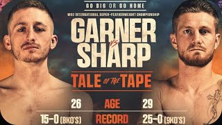 Ryan Garner vs Archie Sharp LIVE Fight Blow by Blow Commentary [upl. by Wrench]