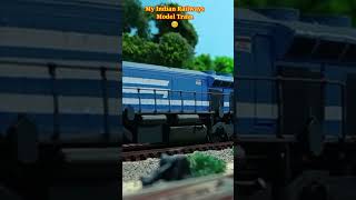 Indian Railways Model Train  HO Scale Model Train  train video shorts indianrailways trainvideo [upl. by Kawai450]