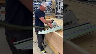 Festool TS 60 K Track Saw  PSBC 420 Cordless Jigsaw [upl. by Nahtanha]