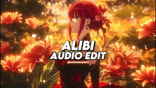 Alibi Slowed edit audio [upl. by Nealon]