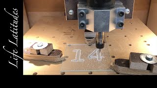 Wie graviere ich mit einer CNCFräse Tutorial für eine Gravur in Plexiglas [upl. by Neidhardt754]