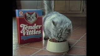 Tender Vittles cat food commercial Purina 1987 [upl. by Gathers890]