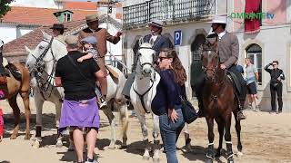 Momento alto da Feira de Maio em Azambuja é a homenagem ao campino [upl. by Leinto697]