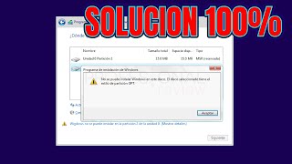 borrar partición GPT  No se puede instalar Windows en este disco  solución 2023 [upl. by Ahseena]