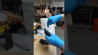 Leather Hardening process with Resolene [upl. by Orpah]