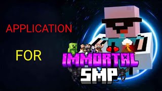 This my Application to join immortal smp TamimPlayZ001 [upl. by Lessig]