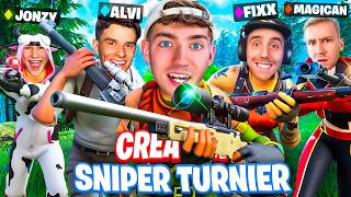 Das XXL CREATOR SNIPER Turnier in FORTNITE 😱🏆 [upl. by Aneeles614]