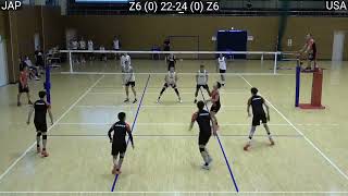 Volleyball  Japan  USA FULL Match Friendly 2 [upl. by Eda]