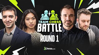 Team Chess Battle 2 Eric Rosen amp Nemo Zhou Team Feed [upl. by Neyr]