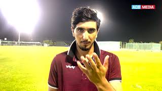 Sediqullah Atal 95 Reacts to his Incredible Player of the Match Performance against Bangladesh A [upl. by Uella]