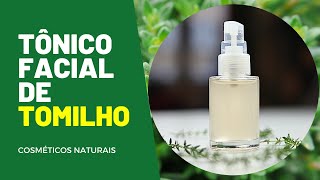 Aprenda A Fazer TÔNICO de TOMILHO Para Uma Pele RADIANTE  Herbalos Natural [upl. by Mahgem]