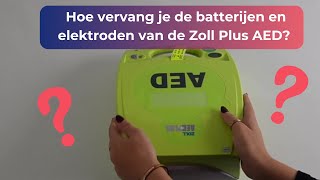 Hoe vervang je de batterijen en elektroden van de Zoll AED Plus [upl. by Kalin]