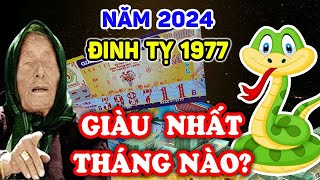 Tuổi Đinh Tỵ 1977 Năm 2024 Gặp 3 Tháng Này TÀI LỘC CỰC TỐT Trúng số Giàu To Nhờ May Mắn  LPTV [upl. by Raji]