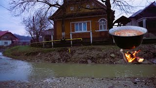 Life in a north Romanian village How they live and what they eat [upl. by Mathre]