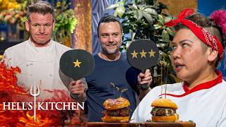 The Sliders Get Rated by Chef Ramsay amp David Myers  Hells Kitchen [upl. by Jeniffer]