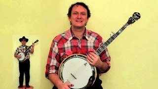 Banjo for beginners  Cripple Creek Chorus [upl. by Egidius]