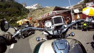 Sustenpass Über 40 Motorräder Motorradtreff Sustenbrüggli [upl. by Nivrek]