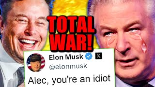 Elon Musk DESTROYS Alec Baldwin After This HILARIOUS MELTDOWN [upl. by Demetris]