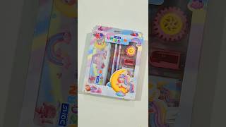 DOMS Unicorn Stationery Kit Unboxing amp Review stationery unboxing backtoschool shorts doms [upl. by Kare]