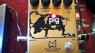 Menatone Pig fuzz pedal 2 [upl. by Toomay]