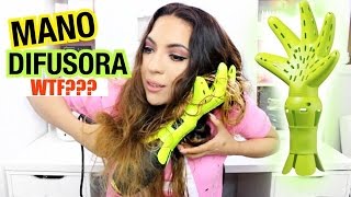 CABELLO PRUEBA DE PRODUCTO GARRA SECADORA DEVACURL♥BeautybyNena [upl. by Kirrad]