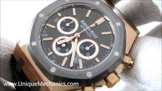 Audemars Piguet Watch Review Leo Messi Royal Oak 26325OLOOD005CR01 Rose Gold Watch [upl. by Furie]